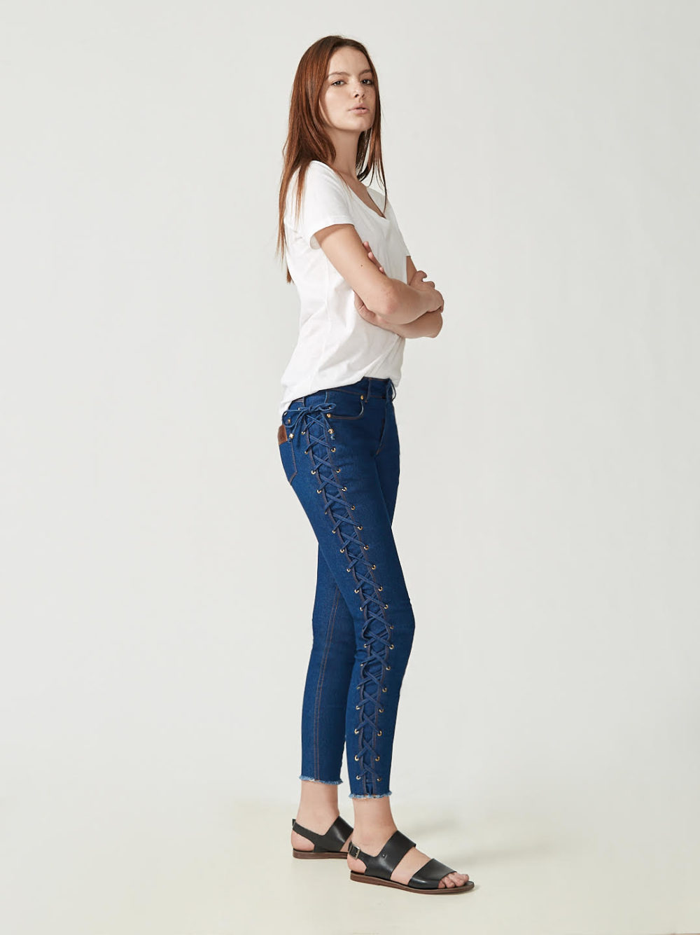 Calça Rocker Ilhoses Blue - Image 3
